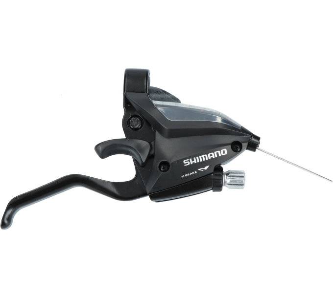 Shimano Schalthebel (rechts) mit Bremshebel 8 Gang ST-EF500 2 Finger schwarz