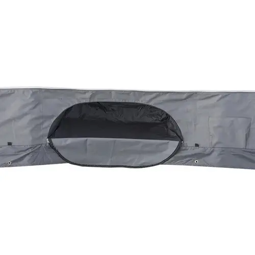 Proplus Draft Strip mit Staufächern 580 cm Polyester grau Proplus Draft Strip mit Staufächern 580 cm Polyester grau