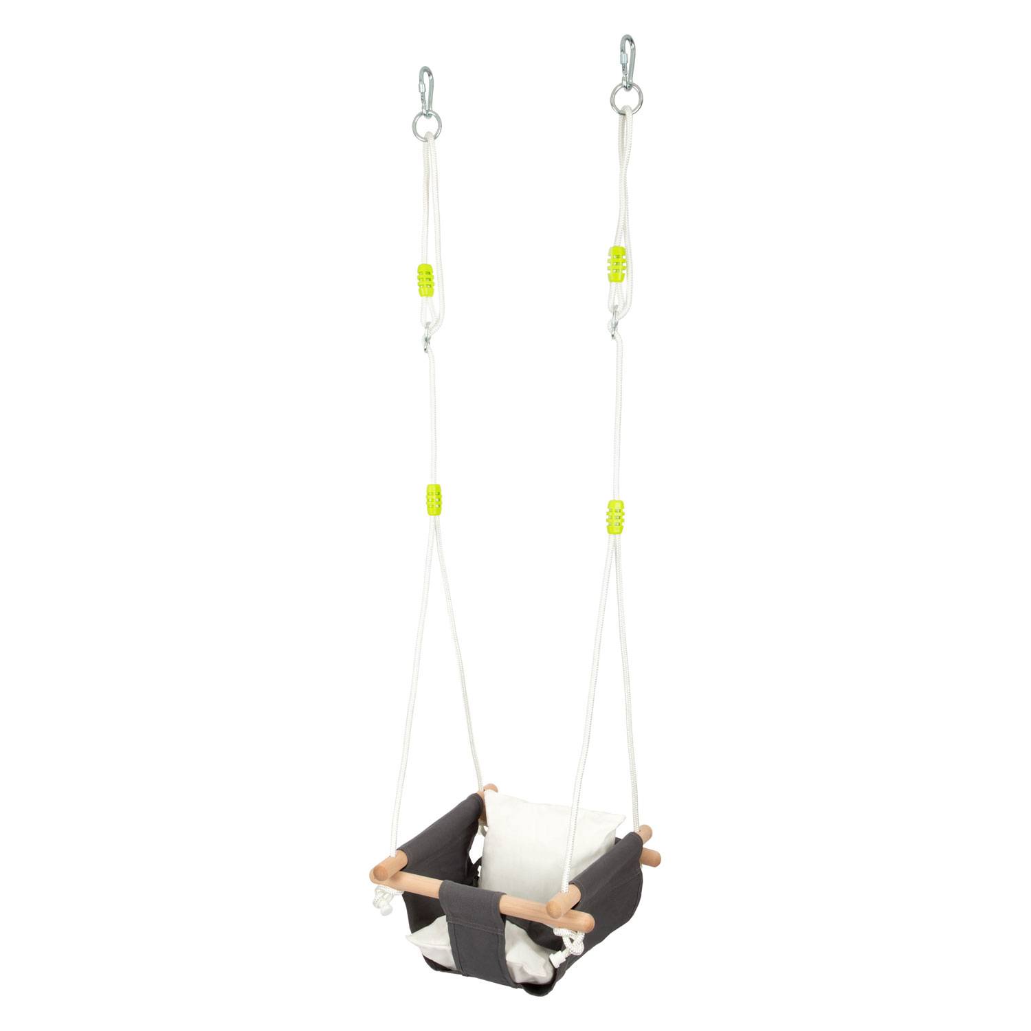 Small Foot Kleiner Fuß Holzbaby Schwung mit Kissen