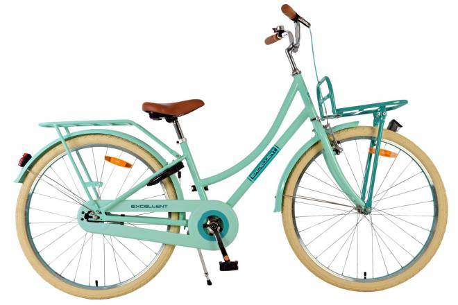 Volare Exzellente Kinderfahrrad - Mädchen - 26 Zoll - Grün - Zwei Handbremsen