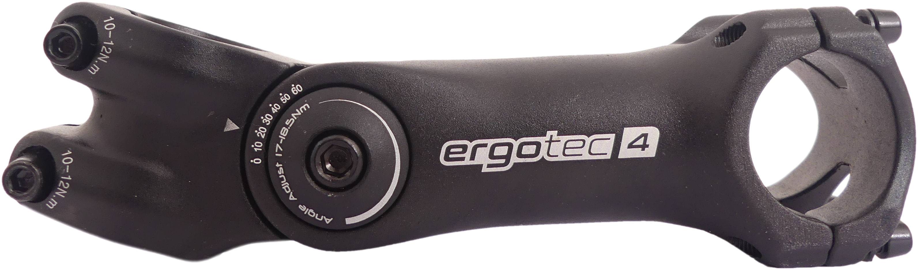 Ergotec Vorbau Octopus 2 Ahead verstellbar ø28,6 / 125 / 31,8 mm schwarz