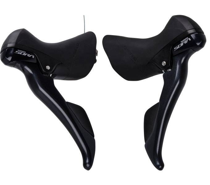 Shimano Verstellerhendel Set 3 x 9 Geschwindigkeit Sora St-R3000 Schwarz
