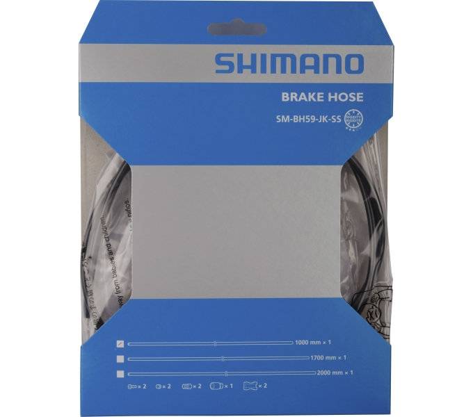 Shimano Bremsrohr-Scheibe Brems SM-BH59 1000 mm schwarz