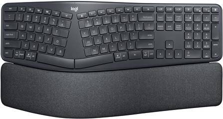 Logitech Ergo K860 for Business - Volle Größe (100%) - RF Wireless + Bluetooth -