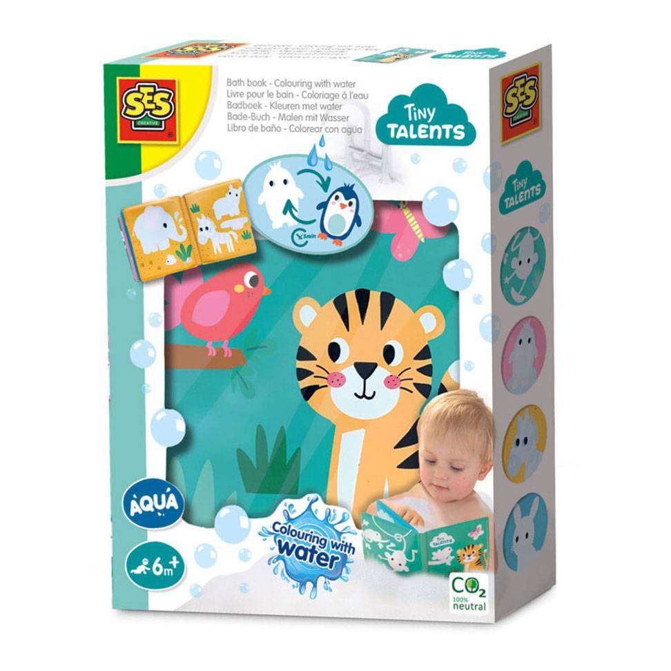 SES Tiny Talents Badbook - Farben mit Wasser
