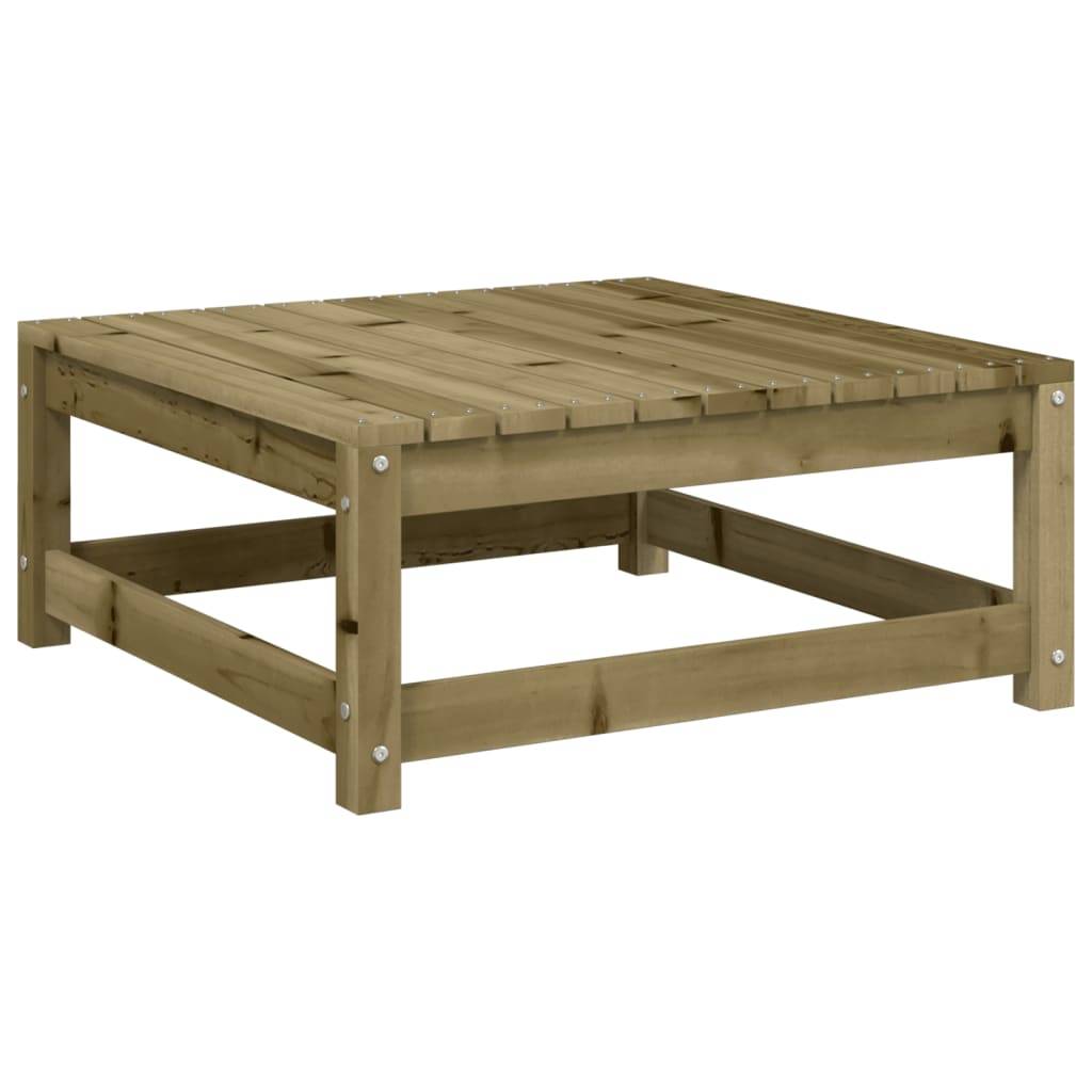 vidaXL Gartenhocker mit Kissen Kiefernholz Imprägniert