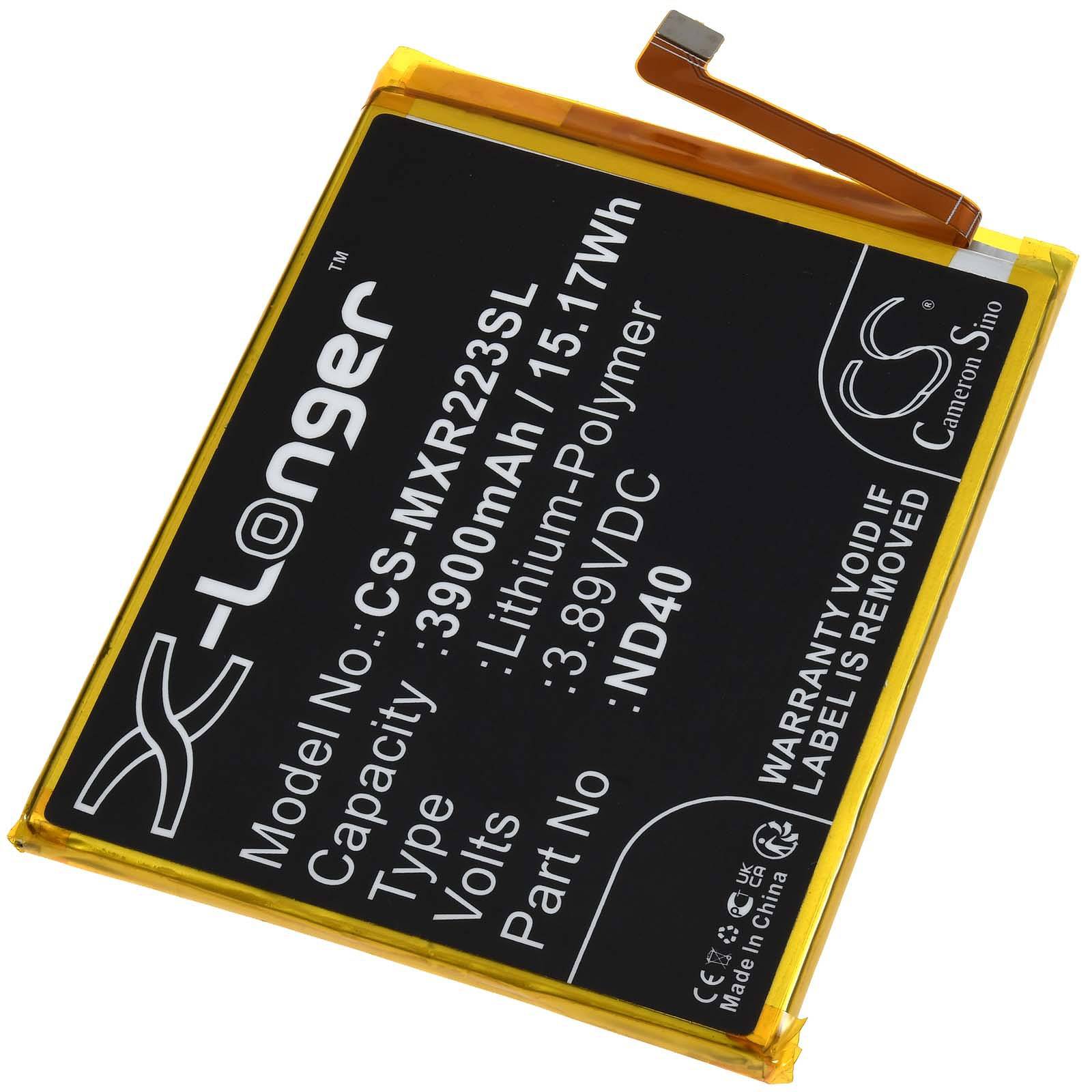 Akku für Smartphone Motorola XT2203, XT2203-1, 3,89V, Li-Polymer