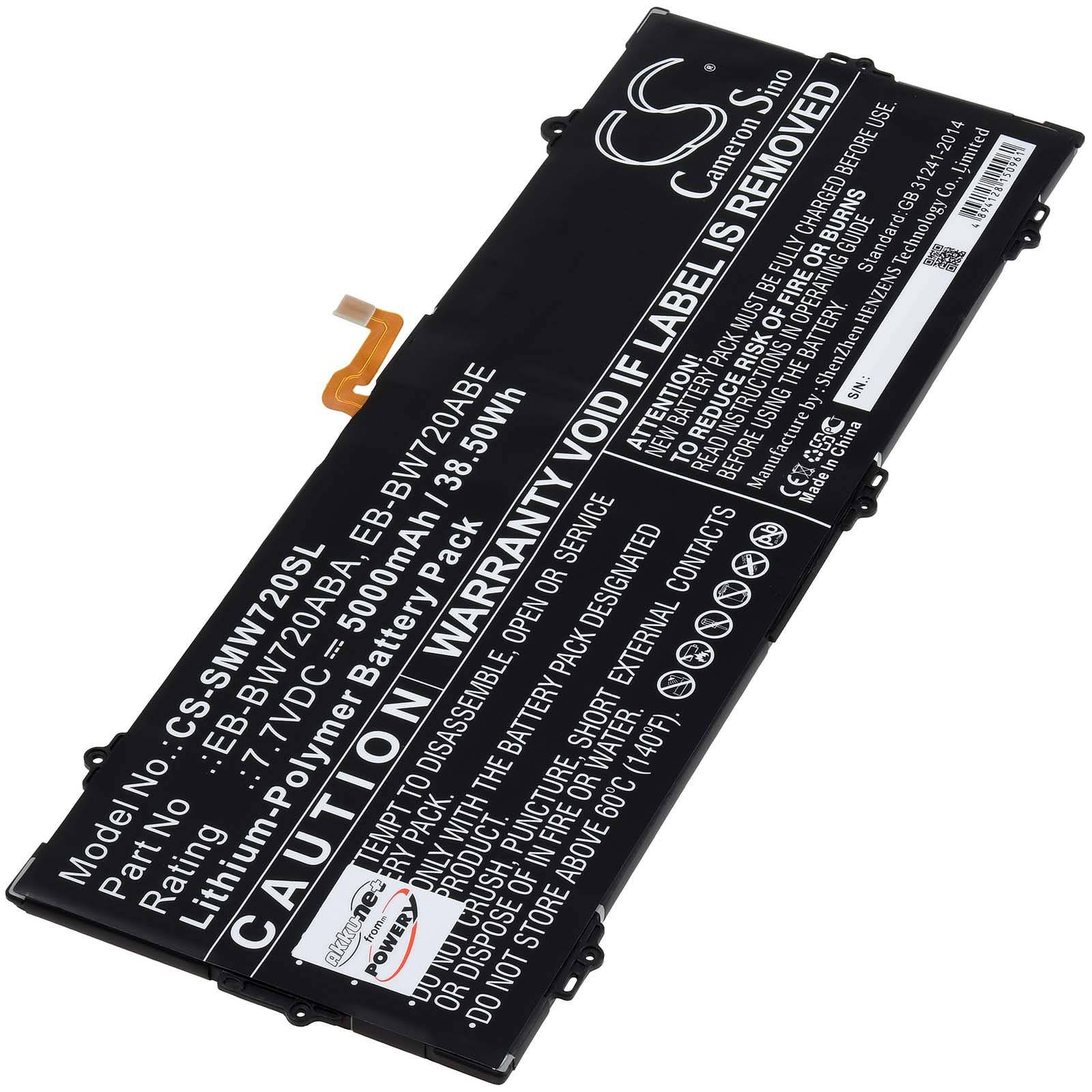 Akku kompatibel mit Samsung Typ AA-PBMN2H0, 7,7V, Li-Polymer