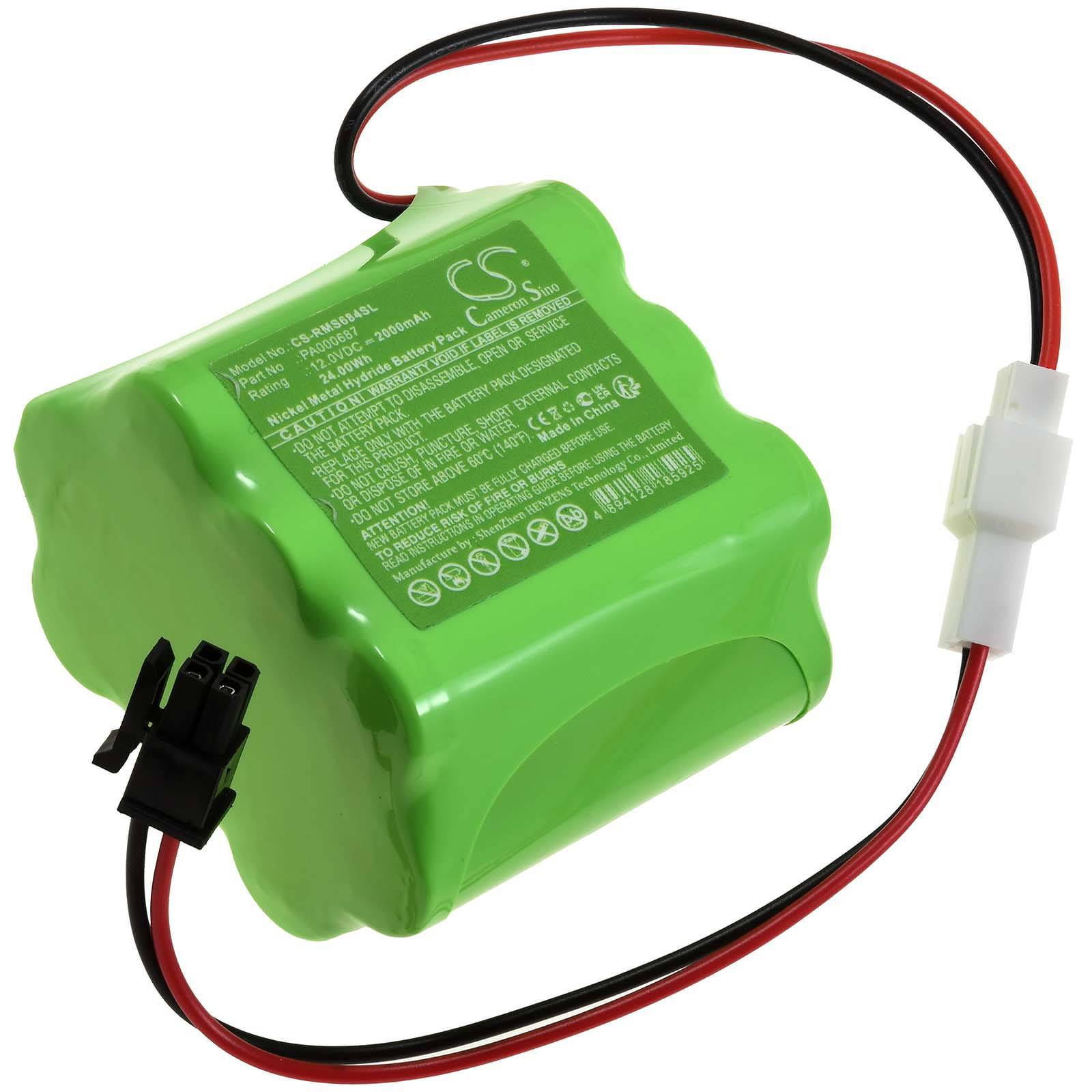 Akku passend für Rollladen, Rollladenantrieb Roma Akkutyp PA000687, 12V, NiMH