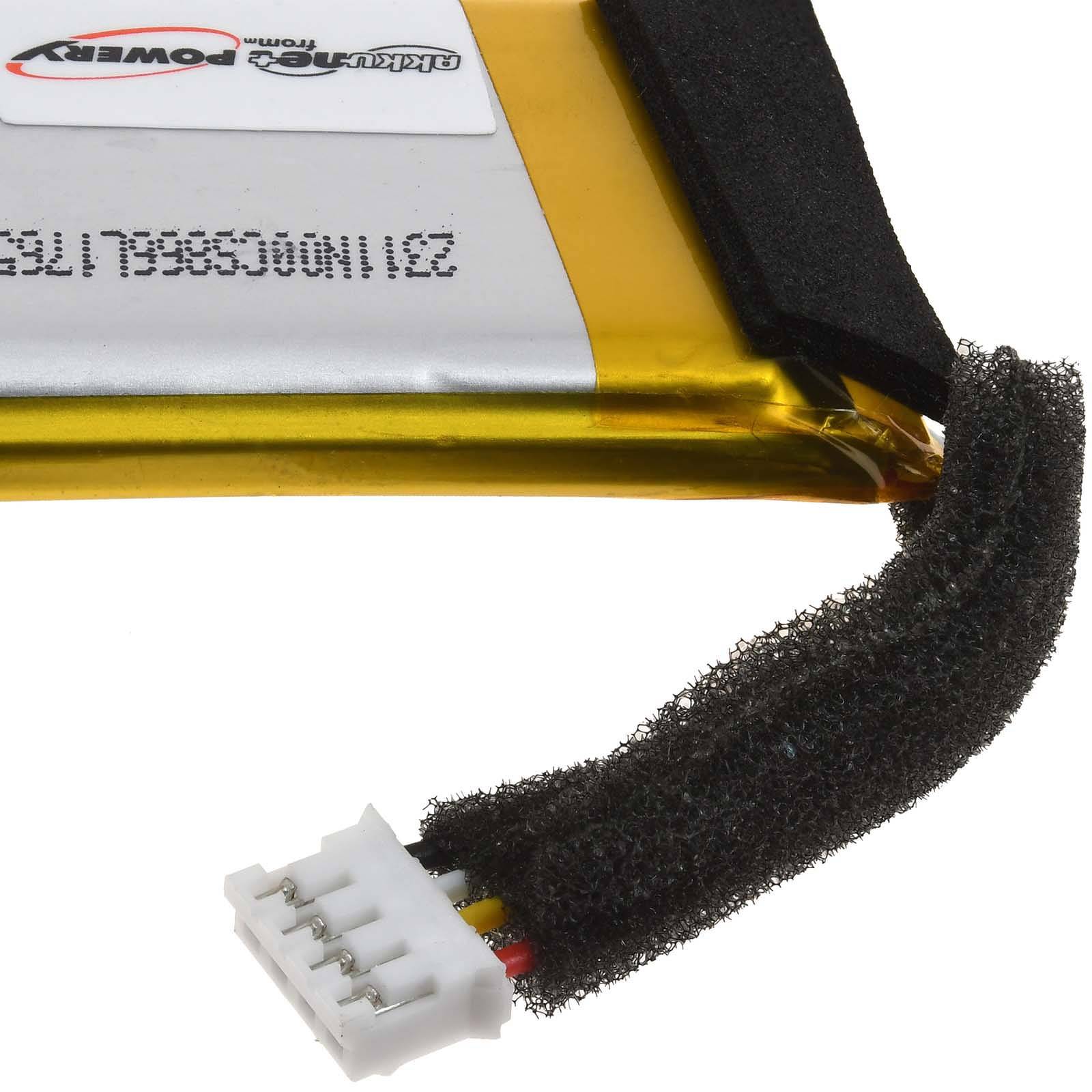 Akku passend für Lautsprecher JBL Wind 3, Wind 3S, Typ GSP903052 02, 3,7V, Li-Polymer