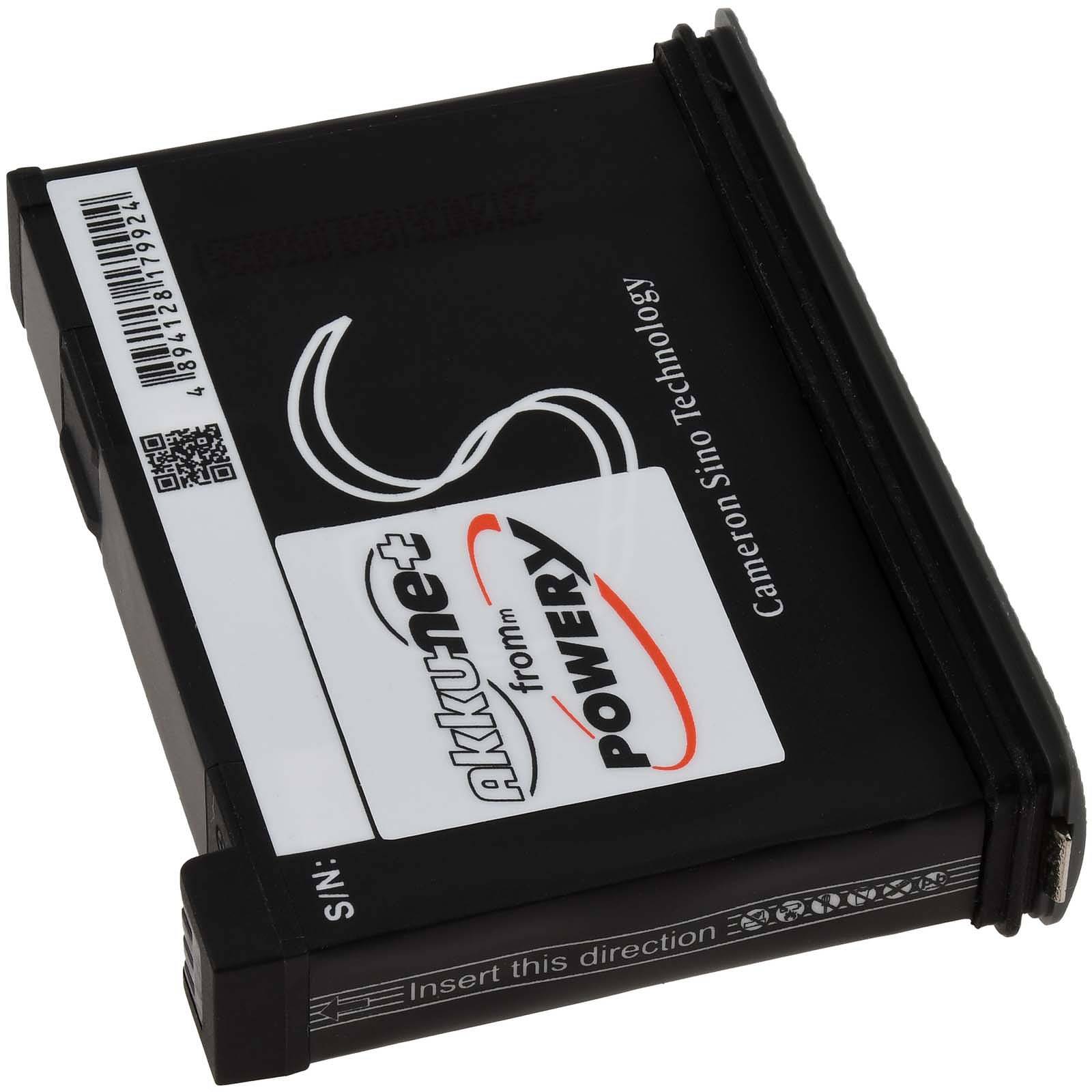 Akku passend für Actioncam Insta360 One X3, Typ CINAQBT/A, 3,85V, Li-Ion