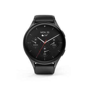 Hama 8900 GPS AMOLED Smartwatch 1,43 Zoll Silikonarmband - Schwarz