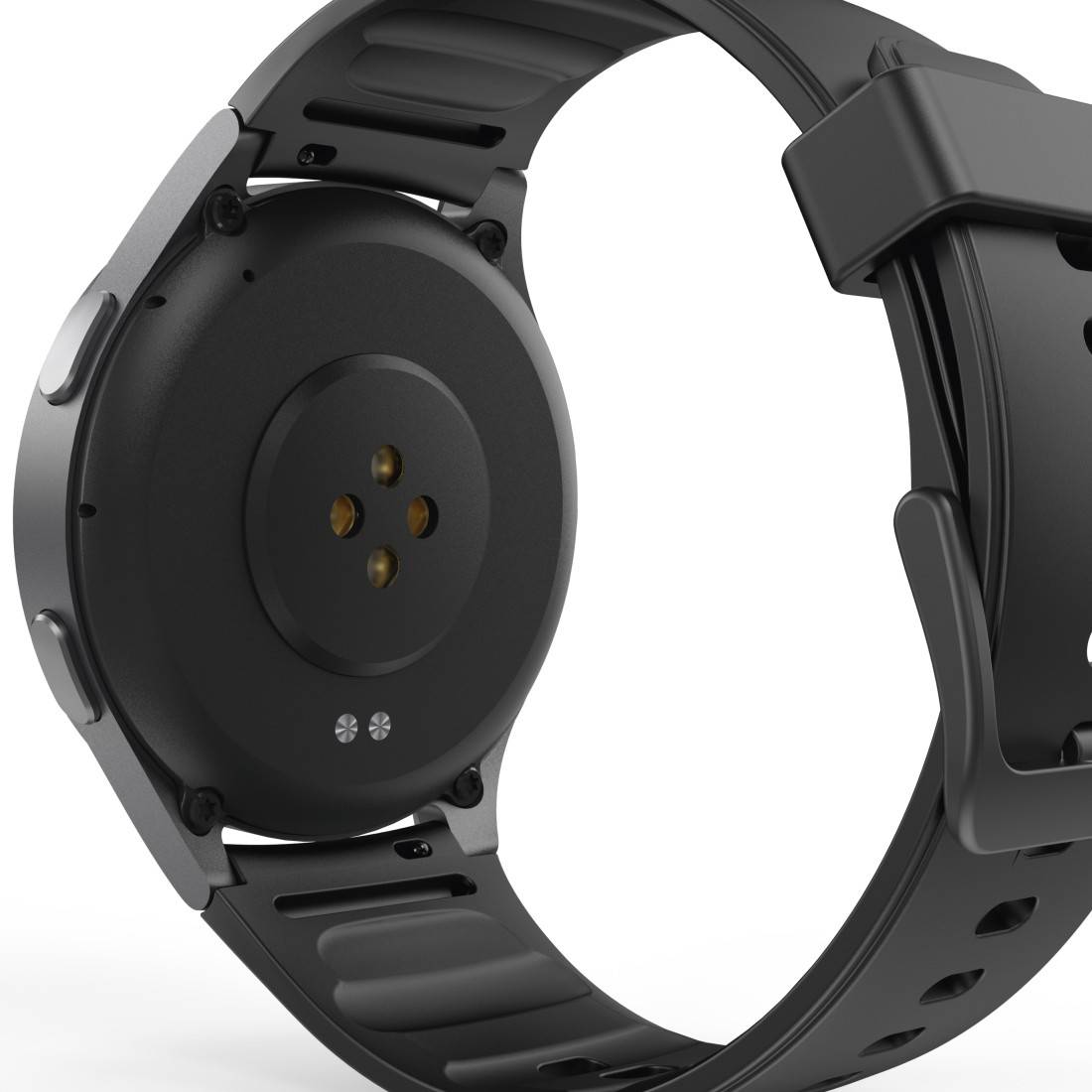 Hama 8900 GPS AMOLED Smartwatch 1,43 Zoll Silikonarmband - Schwarz
