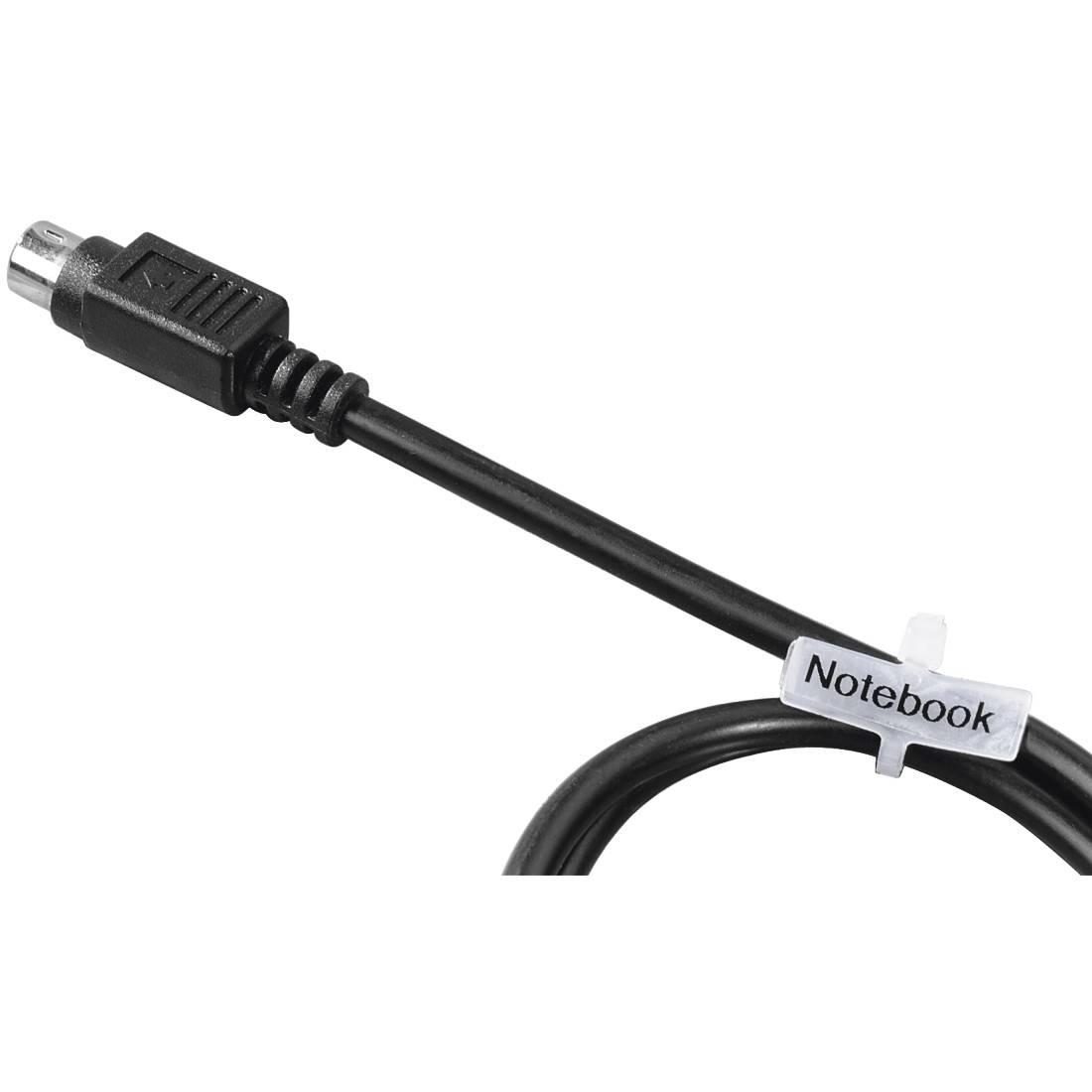 hama 00221003 Kabelbinder mit Beschriftungsfeld, 98 mm, Natur, 25 Stück