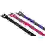 hama 00221005 Klett-Kabelbinder, wiederverwendbar, 12 x 145 mm, farbig, 12 Stück