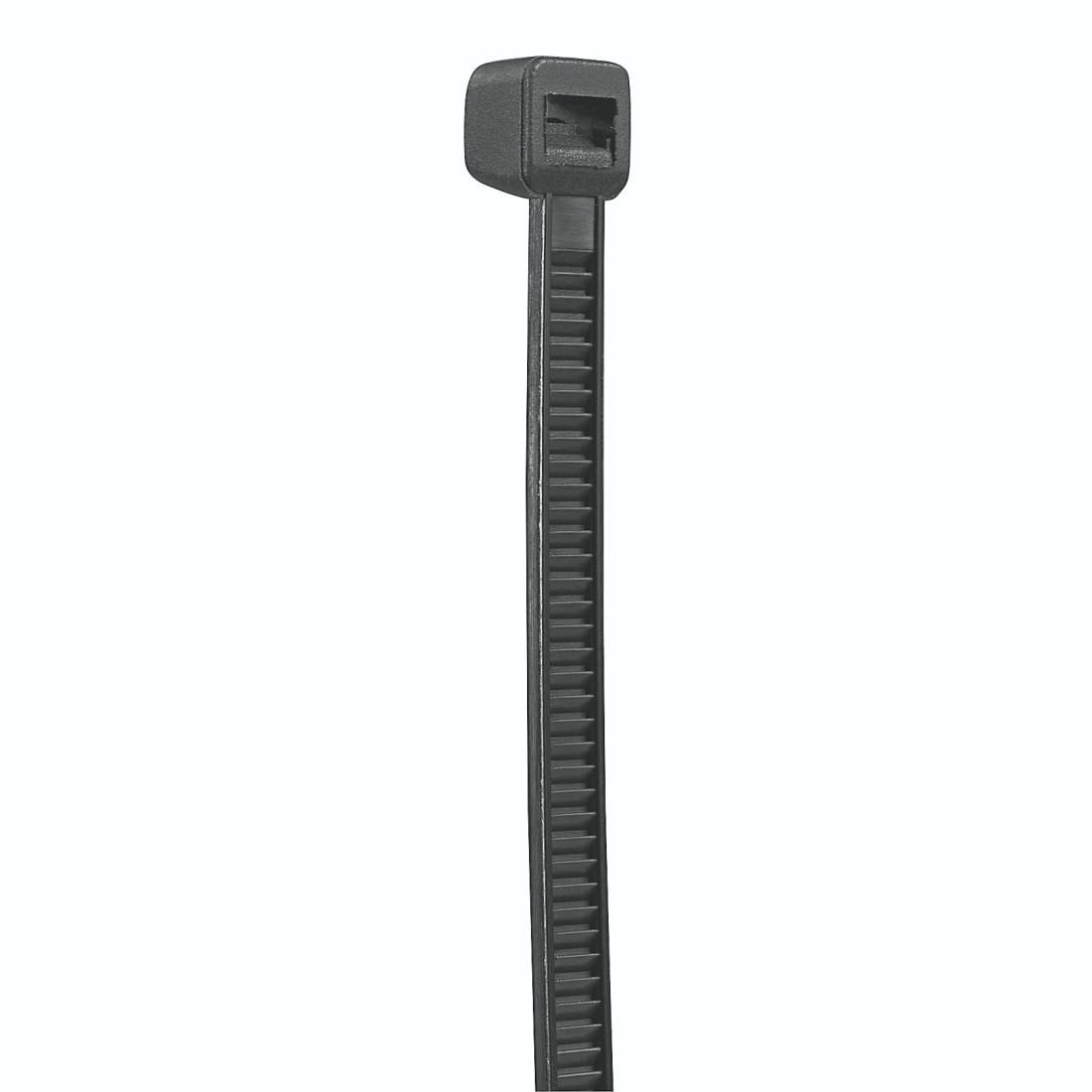 hama 00221001 Kabelbinder, 4,8 x 300 mm, Schwarz, 50 Stück