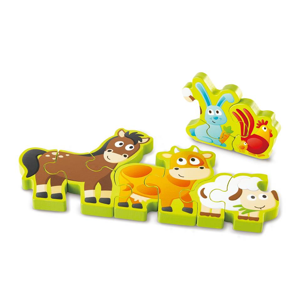 Hape Zahlen & Farmtiere