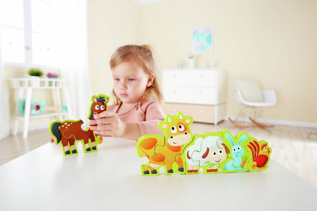 Hape Zahlen & Farmtiere