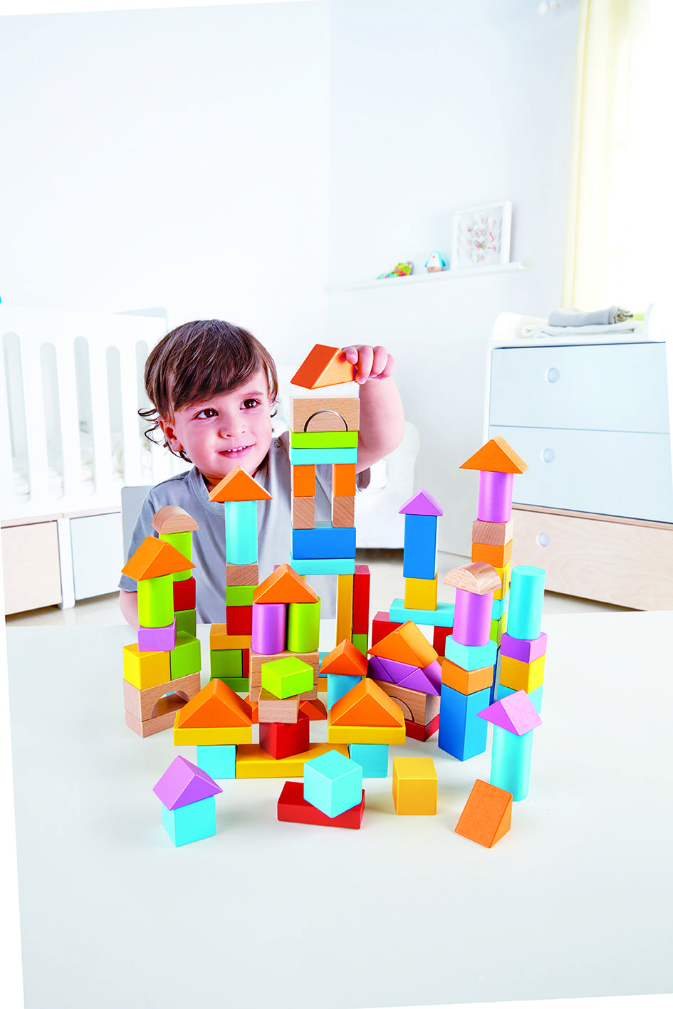 Hape Wunderbare Holzbausteine - 101 Teile