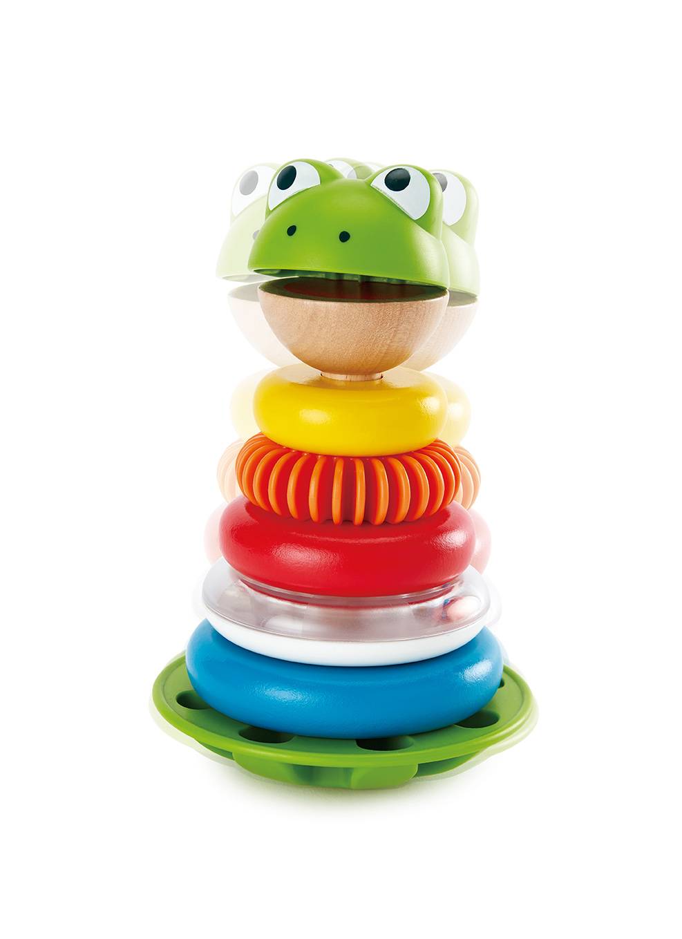 Hape Stapel Frosch Spielzeug