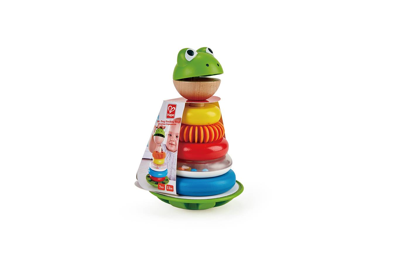 Hape Stapel Frosch Spielzeug