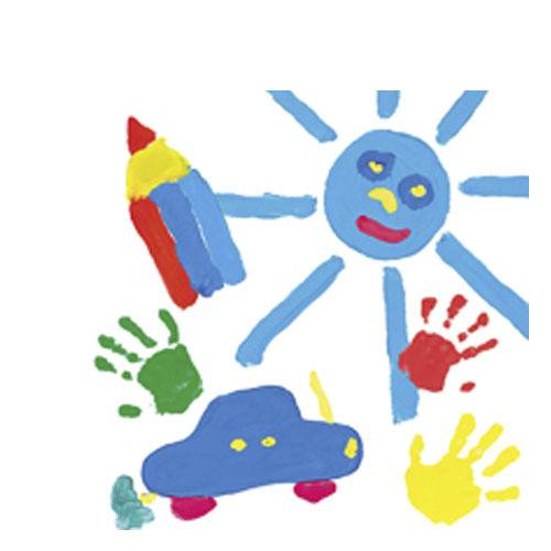 SES Fingerfarbe, 4 Farben