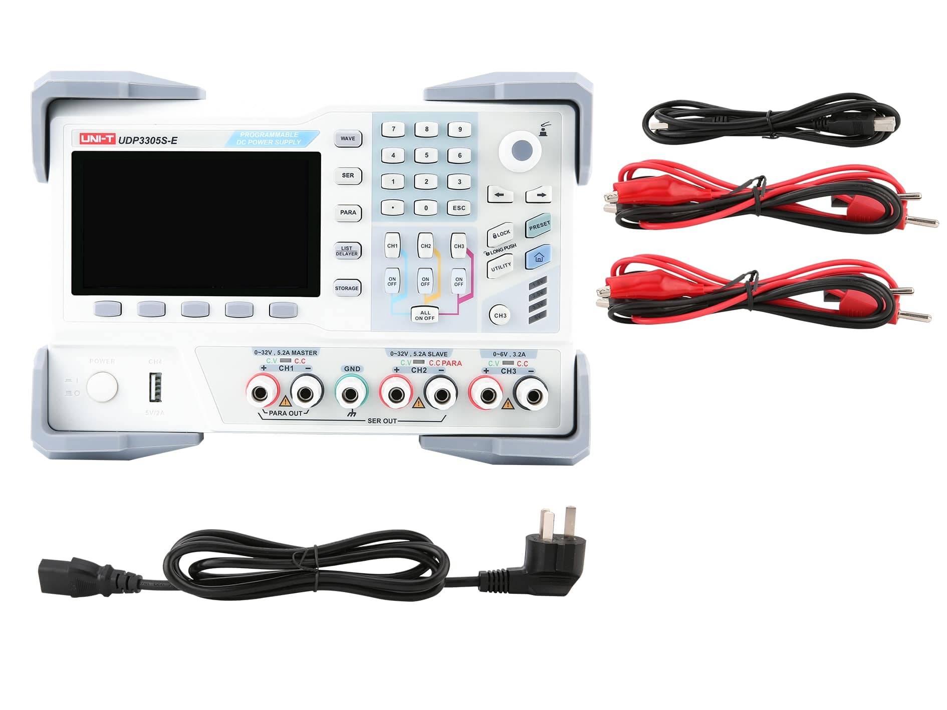 UNI-T Labornetzgerät, UDP3305S-E, 4 Kanal, programmierbar, 328 W