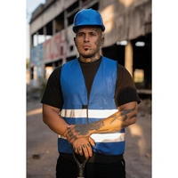 Warnweste Dortmund blau L Warnweste Dortmund blau L