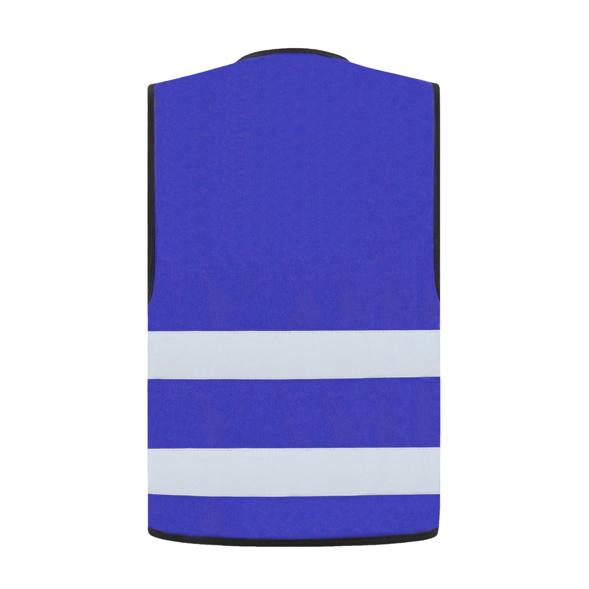 Warnweste Dortmund blau L