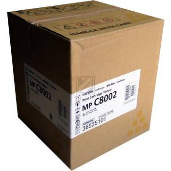 842148 Ricoh MPc6500 Toner Yellow Type MPc8002 29.000 Seiten