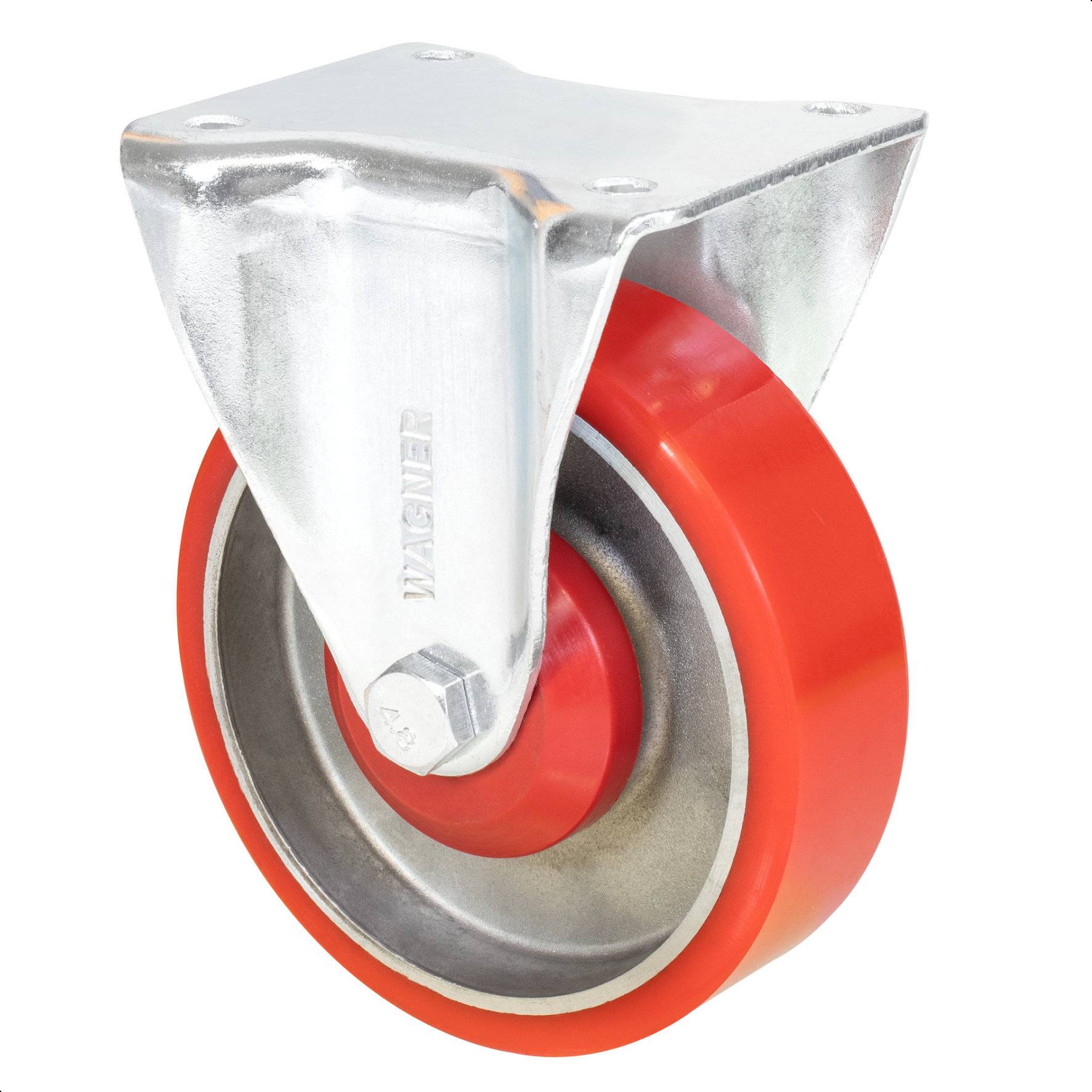 Wagner design yourself Schwerlast-Bockrolle RO 0325 rot (4032501)