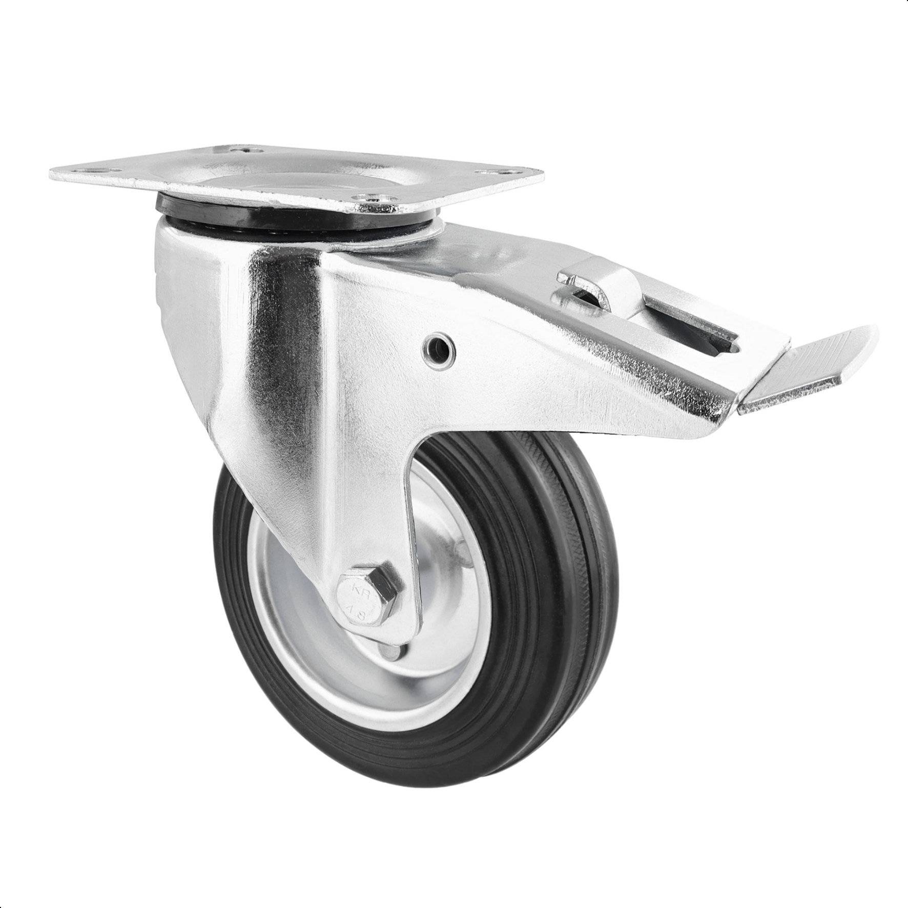 Wagner design yourself Transportgeraete-Lenkrolle RO 7104 silber (4710401)