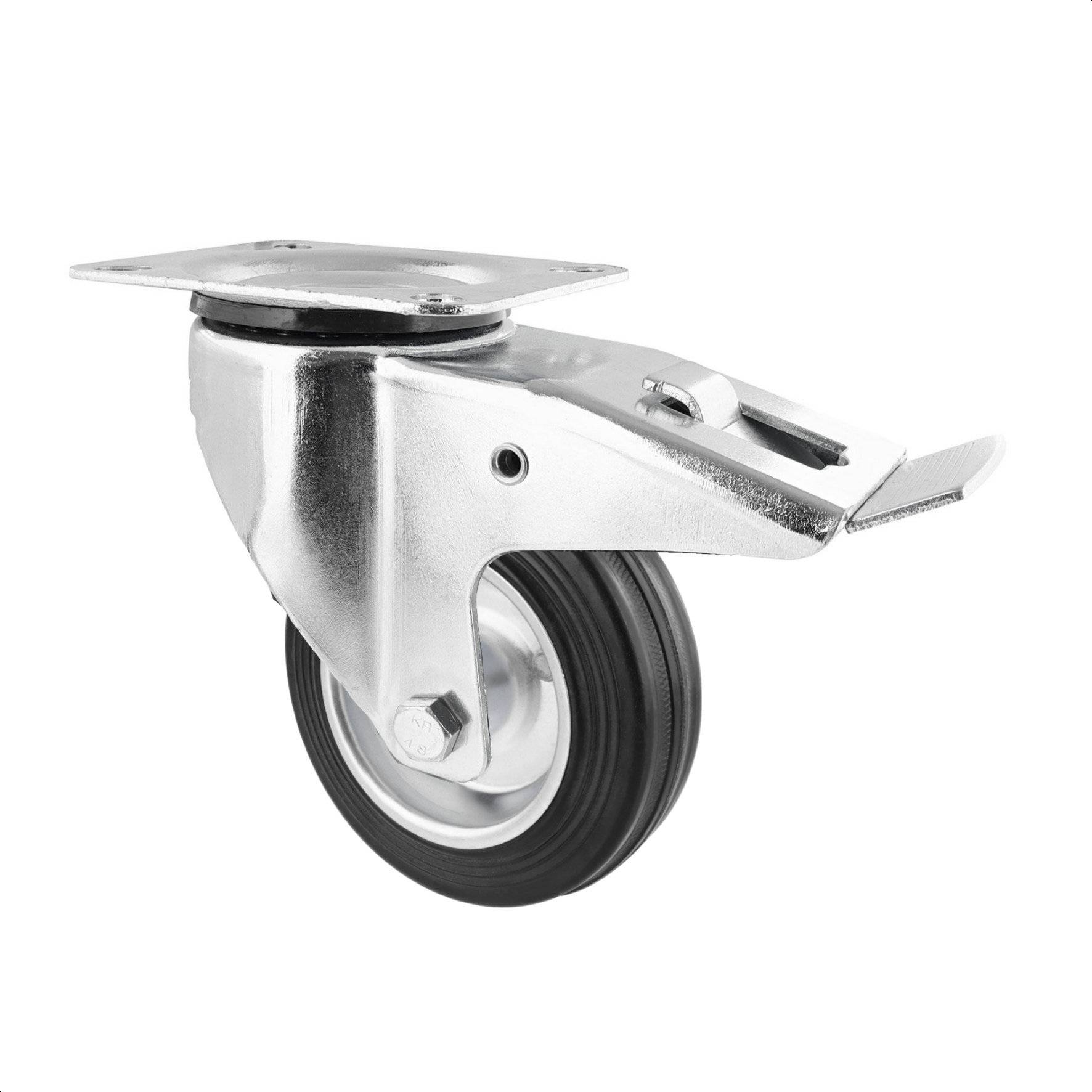 Wagner design yourself Transportgeraete-Lenkrolle RO 7184 silber (4718401)