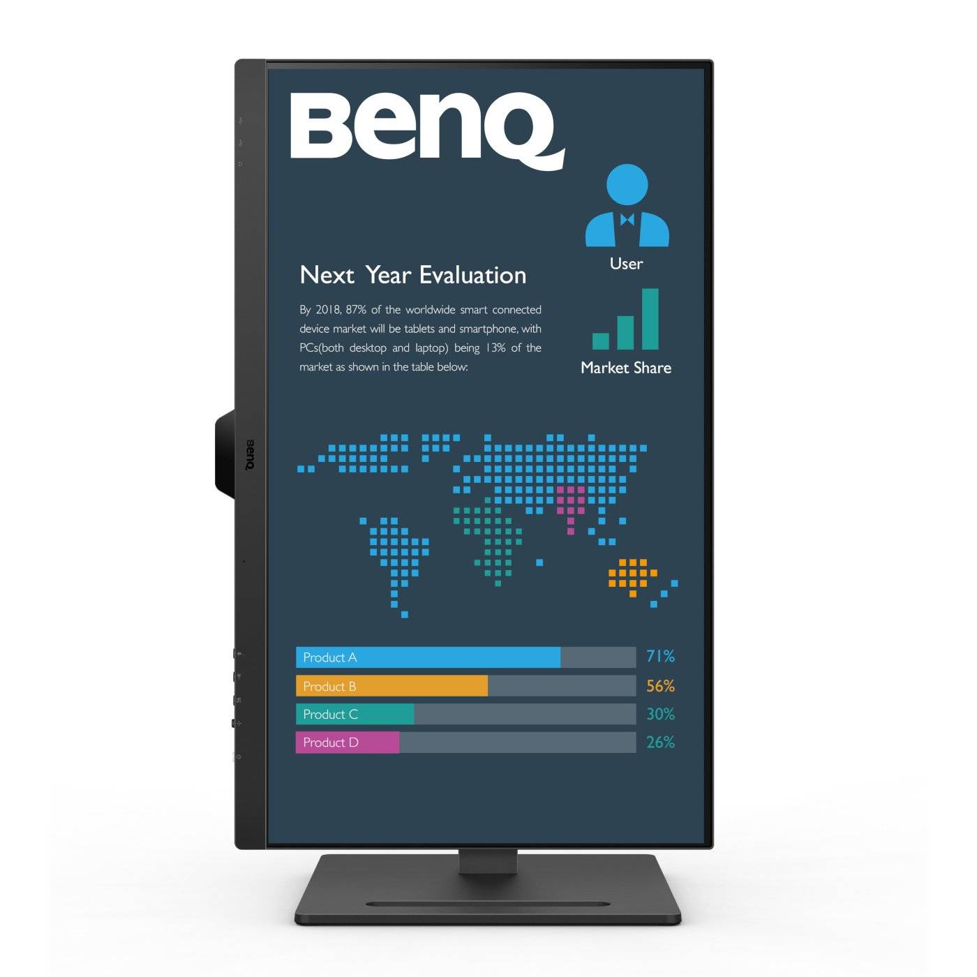 BenQ 68,6cm BL2790QT 16:9 DP/USB-C/HDMI bk.lift/piv WQHD