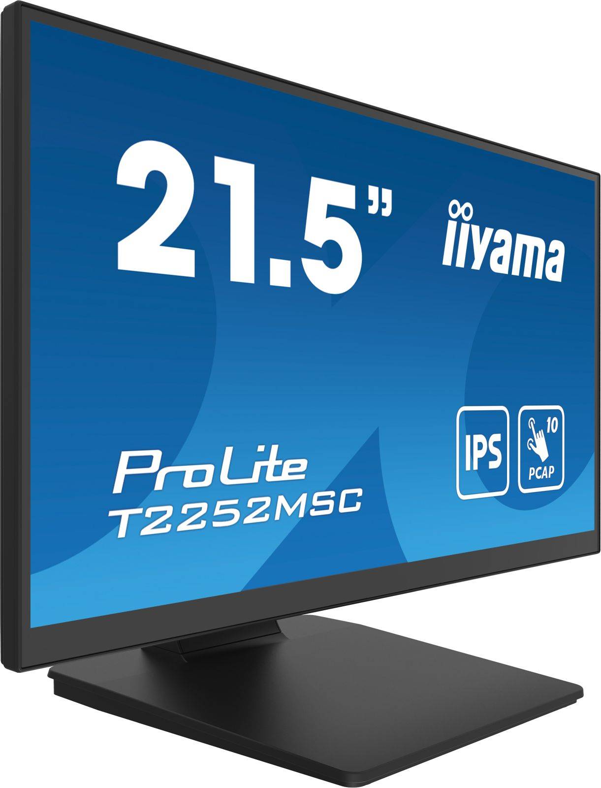 IIYAMA T2252MSC-B2 54,61cm 21,5Zoll Bonded PCAP 10P Touch with Anti-Finger print coating 1920x1080 IPS-slim