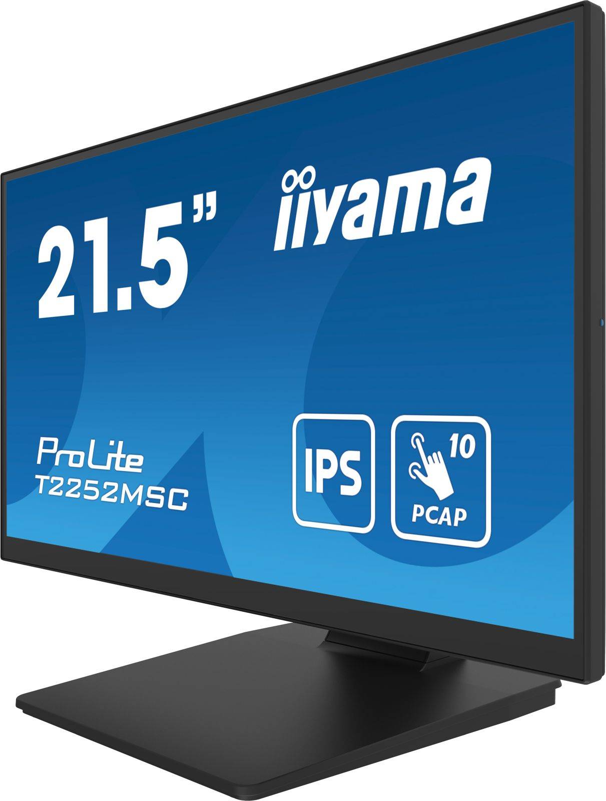 IIYAMA T2252MSC-B2 54,61cm 21,5Zoll Bonded PCAP 10P Touch with Anti-Finger print coating 1920x1080 IPS-slim