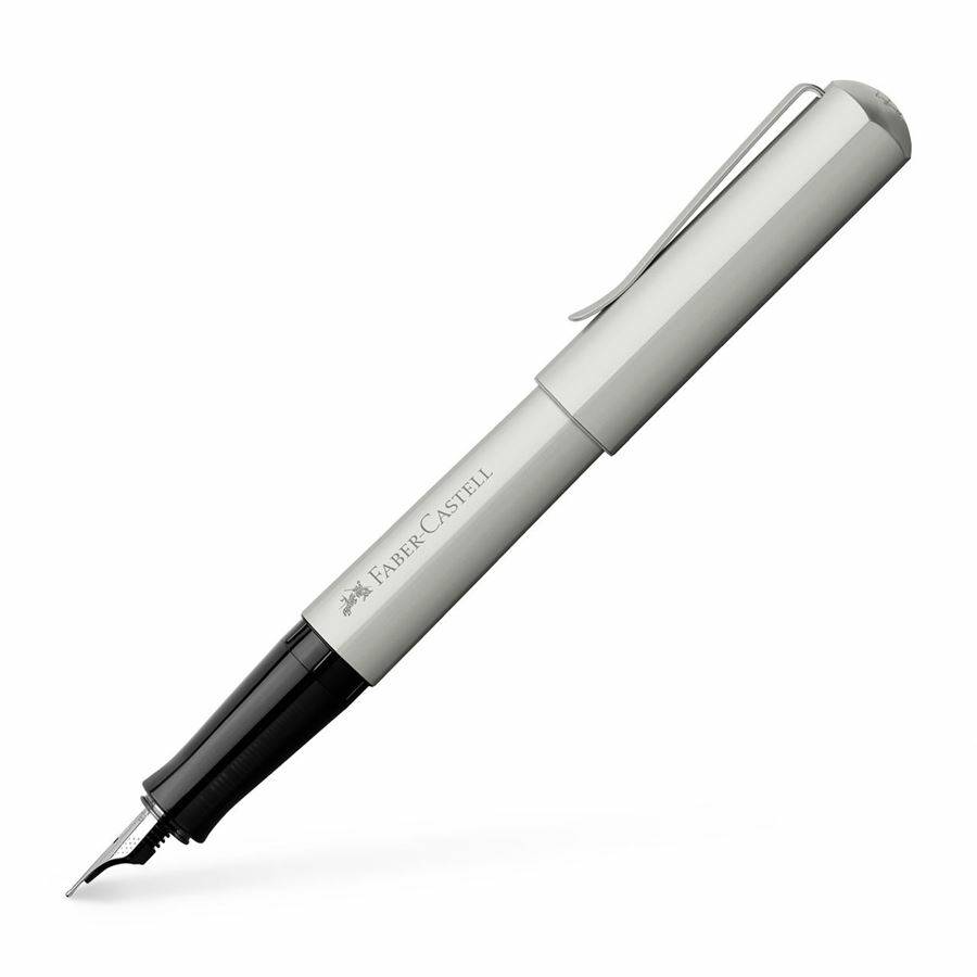 Hexo, Silber, Kartuschenfüllsystem, Schwarz, Aluminium, Edelstahl, Fettdruck