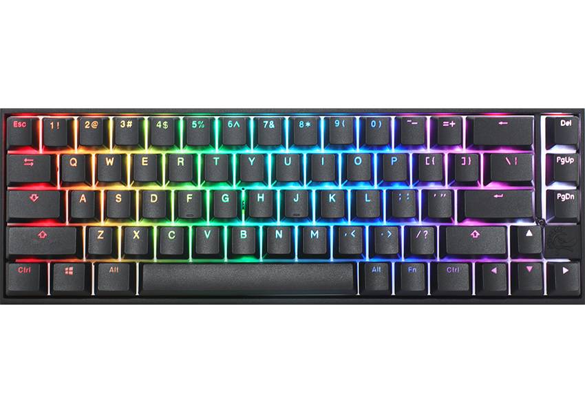 Ducky Mecha Pro SF Tastatur USB Deutsch Schwarz (DKME2167ST-CDEPDAAT2)