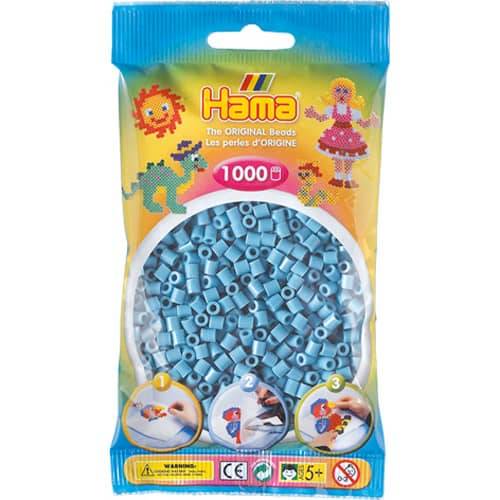 Hama String Perlen türkis (031), 1000st.