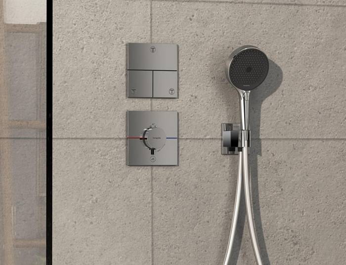 HG FMS ShowerSelect Comfort E Thermostat, UP chrom