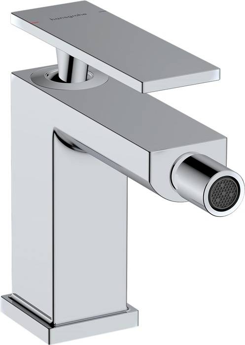 Hansgrohe Tecturis E Einhebel-Bidetmischer, 5l/min, Zugstangen-Ablaufgarnitur, Chrom