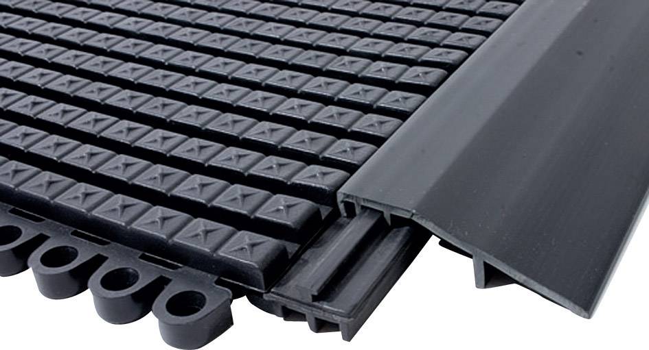 COBA Europe DT010003F Premier Verbinder Female PVC-Platte (L x B x H) 300 x 20 x 15mm Schwarz