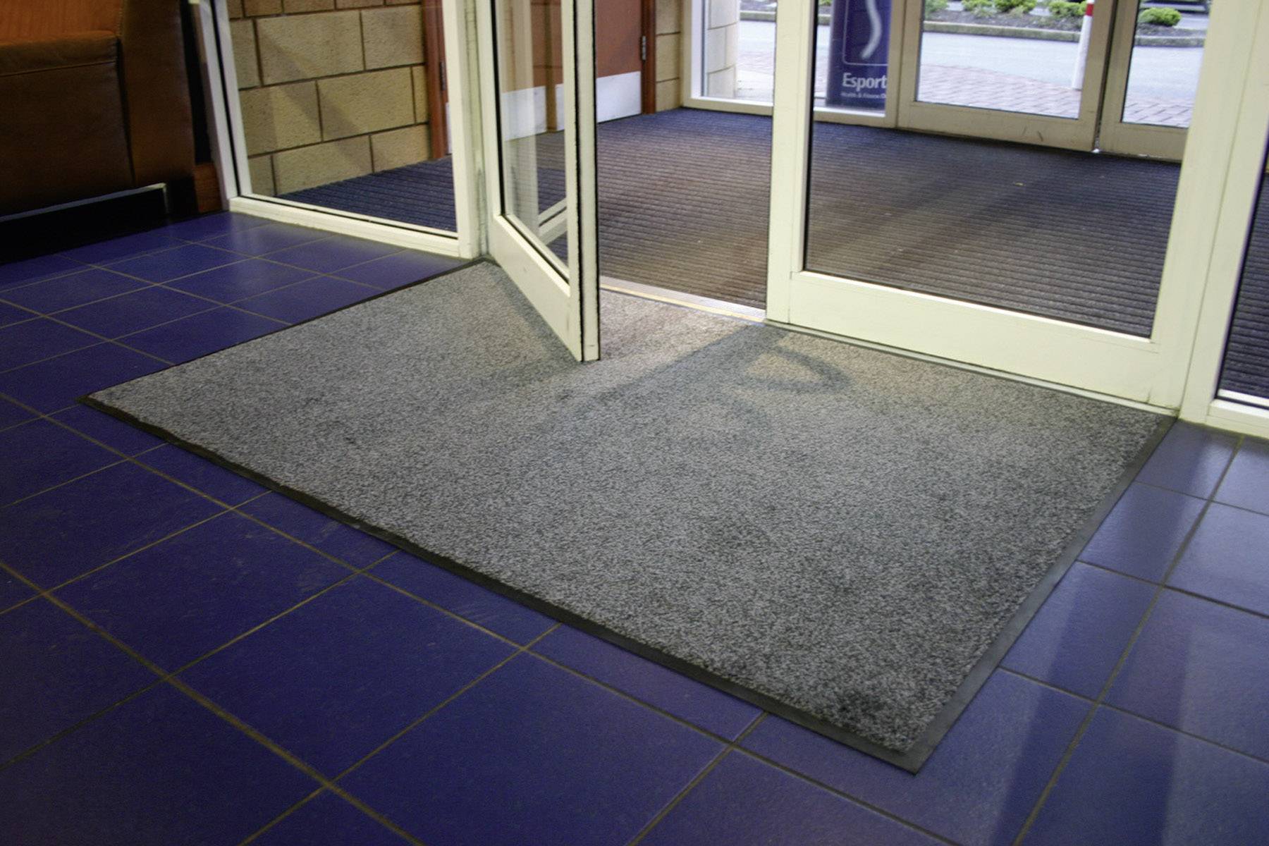 COBA Europe LM010601 Cobawash Eingangs-Matte (L x B x H) 850 x 600 x 9mm Schwarz, Stahl