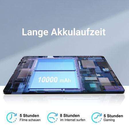 XORO MegaPAD 1333 Pro 13,3" Tablet PC FHD IPS LCD Android13 Akku 2.0GHz 64Bit 6GB RAM 128GB Flash 5G WiFi BT5.0 Kamera