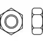 TOOLCRAFT 815608 Sechskantmuttern M2 DIN 934 Stahl verzinkt 100St. TOOLCRAFT 815608 Sechskantmuttern M2 DIN 934 Stahl verzinkt 100St.