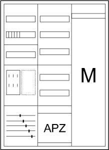 Eaton Zählerschrank ZSDZVK1100BKE-I/APZ
