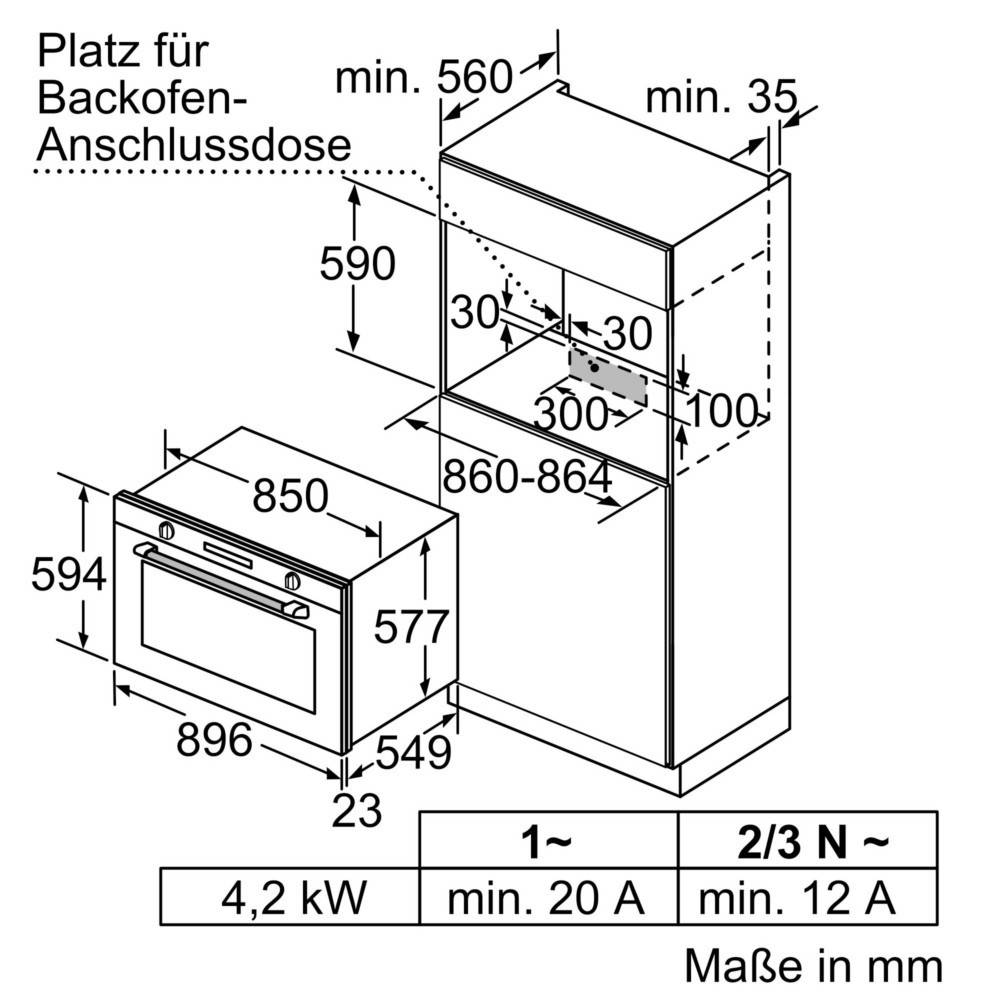 Siemens MDA EB-Backofen iQ500 VB578D0S0