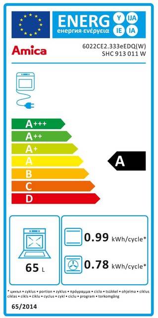 Amica Elektroherd FineDesign,60cm,MF9 SHC 913 001 W
