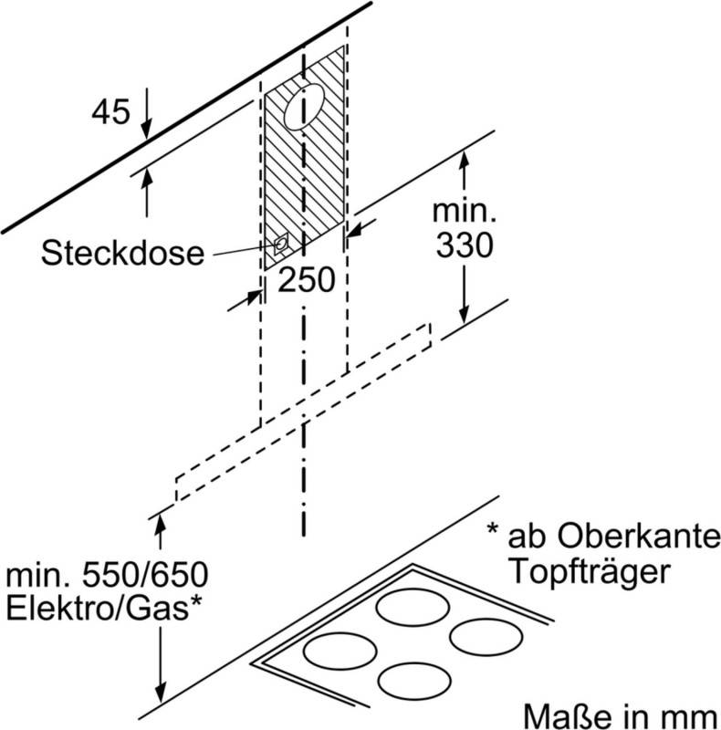 Constructa-Neff Wandesse 3 Stufen D64BBC0N0
