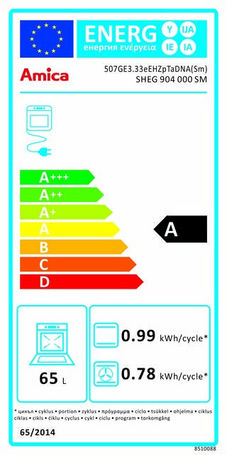 Amica Elektroherd SHEG 904 000 SM
